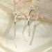 Gold-Plated Copper Bowknot Long Tassel Simple Classic Metal Ribbon Knotted French Style Earrings With Silver Needle_ipsvogv.com