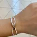 Mens Womens Designer Fashion 316L Stainless Steel Trinity Ring String Bracelet Three Rings Hand Strap Couple Bracelet_ipsvogv.com
