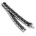 Jewelry Black And White Ceramic With Stainless Steel Curved Ochre Bracelet Men's Health Magnetic Jewelry_ipsvogv.com