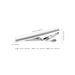 Men's Simple Tie Clip Silver Brushed Craft Business Professional Tie Clip Hot Sale_ipsvogv.com