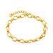 Women's Jewelry Fashion Bracelet Female Stainless Steel Simple Versatile Plain Chain Splicing Commuter Style Titanium Steel Hand Jewelry_ipsvogv.com
