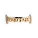 Unisex Hip Hop Teardrop Shaped Braces Smooth Sharp Brace Fashion Accessories Personalized Hip Hop Gold Braces_ipsvogv.com