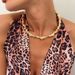 Fashionable Liquid Lava Metal Texture Choker Irregular Geometric Distortion Design Collar For Women_ipsvogv.com