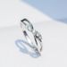 Cao Shi Couple Cross Double Layered Hollow Birthday Gift For Girlfriend Jewelry Simple Micro Inlaid Female Ring_ipsvogv.com