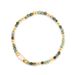 Women's Jewelry French Retro Niche Design Colorful Natural Stone Rice Beads Beaded Necklace Bohemian Style Fashion Clavicle Chain_ipsvogv.com