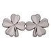 Four leaf clover metal waist buckle detachable no seam no nail waist button jeans waist buckle artifact_ipsvogv.com