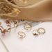 Jewelry: Sparkling Ring, Snake Shaped Leaf Slightly Inlaid With Patchwork Colored Diamond Ring_ipsvogv.com