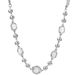 Niche design light luxury temperament titanium steel cat's eye necklace white moonlight element men and women accessories clavicle chain jewelry_ipsvogv.com