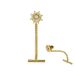 Men's Jewelry Crystal Rudder Small Tie Pin Buckle Tie Tack With Chains Gold Tie Clip_ipsvogv.com
