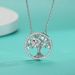 Women's Jewelry Creative Tree Of Life Moissanite Necklace Personality Sterling Silver Sweater Sweater Chain_ipsvogv.com