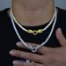 New Chinese Style Dragon 5mm Zircon Trend Men's Necklace_ipsvogv.com