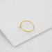 Compact Design, High-end Temperament, Simple Style, Pure Silver Gold-plated Pearl Ring, Women's Handmade Jewelry_ipsvogv.com