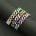 Me's creative ad persoalized ew full diamod colored drop oil patchwork Cuba ecklace, hip-hop cool collarboe_ipsvogv.com