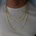 Men's Personalized Fashion Gold Necklace Chain Simple And Versatile NK Chain Necklace Jewelry_ipsvogv.com