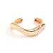 Design Metal Wave Shaped Smooth Open Collar Choker Fashionable Irregular Lava Bracelet For Women_ipsvogv.com
