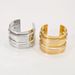 B2338 Fashionable Metal Multi layered Scattered with Personalized Smooth Design and Cold Wind Opening Bracelet_ipsvogv.com