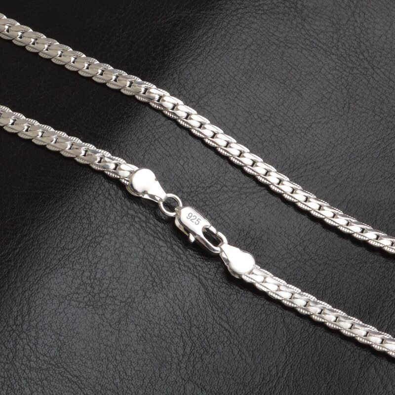 5MM Full Side Necklace 18CM-60CM Japanese And Korean Exquisite Jewelry_ipsvogv.com