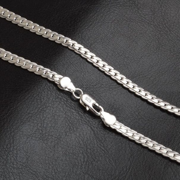 5MM Full Side Necklace 18CM-60CM Japanese And Korean Exquisite Jewelry_ipsvogv.com
