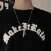 Ins style cool titanium steel necklace men and women stainless steel sweater chain hot selling long necklace_ipsvogv.com
