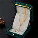 Golden Wheat Ear Collarbone Internet Celebrity, Elegant And Beautiful Pearl Pendant, Neck Chain, Instagram Style,_ipsvogv.com