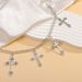 Jewelry Fashion Trend Hip-hop Single-layer Metal Cross Pendant Waist Body Chain_ipsvogv.com