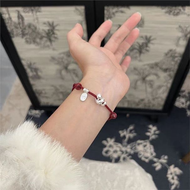 Year Of The Snake, Senior Zodiac Year, Red String, Couple, Small And Simple Style, Charm Bracelet, Zodiac, Snake Hand_ipsvogv.com