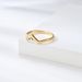 New artistic trend men and women color matching titanium steel ring simple temperament two color neutral unisex ring_ipsvogv.com