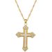 Shell 【 】 Cross Light Luxury Charm Gorgeous Full Diamond Necklace Women's Versatile Clavicle Titanium Steel Chain 【 】_ipsvogv.com
