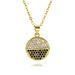 New Products Ins Style Hot Selling Fashion Personality Micro Inlaid Round Female Pendant Necklace_ipsvogv.com