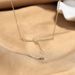 Micro Pave Full Diamond Ribbon Knot French Style Elegant Collarbone Chain Necklace For Women Light Luxury High-end_ipsvogv.com