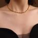Women's Jewelry Set Roll Chain Thick Chain Necklace Clavicle Neck Chain Titanium Steel Jewelry Set Decorative Earrings_ipsvogv.com