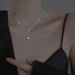 S999 Sterling Silver Beidou Seven Star Necklace Instagram Light Luxury Cold And Indifferent Wind Small Crowd Sweater_ipsvogv.com