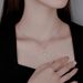 999 Sterling Silver Retro Cross Necklace For Women Fashionable And Versatile INS Long Sweater Chain Necklace_ipsvogv.com
