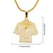 Alloy Inlaid Diamond Cristiano Ronaldo No. 7 Jersey Hip-Hop Creative Personality Trendy Men's Necklace Pendant_ipsvogv.com