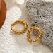 Women’s Jewelry Set Fashion Real Gold Simple Temperament Fashion All Match Ear Clip Copper Earrings Round Ins Temperament Ear Clip_ipsvogv.com