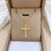 【 】 Cross Light Luxury Charm Gorgeous Full Diamond Necklace Women's Versatile Clavicle Titanium Steel Chain_ipsvogv.com
