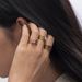 gold stainless steel zircon open ring high end ins ring titanium steel hand jewelry rings_ipsvogv.com