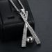 Men's Jewelry Creative Hip Hop Pendant Stainless Steel Full Diamond Necklace Baseball Bat Pendant_ipsvogv.com