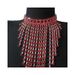 Fashion rhinestone tassel necklace sexy red full diamond multi layer versatile clavicle necklace_ipsvogv.com