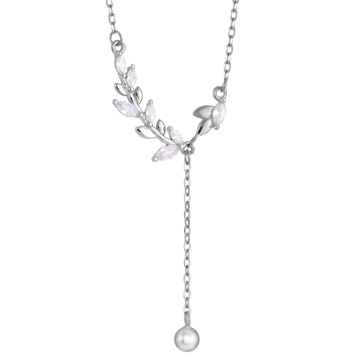 Advanced And Exquisite Collarbone Chain, Light Luxury Silver Jewelry, Versatile Necklace For Women, Niche Fashion Pearl_ipsvogv.com