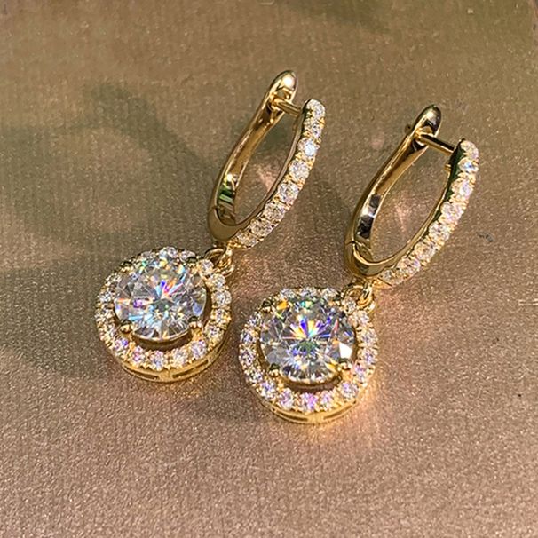 Cao Shi Korean Fashion Personalized Temperament Commuting Net Red Short Earrings_ipsvogv.com