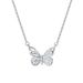 S Pure Silver Necklace, Light Luxury And Agile, Forest Style Butterfly Aurora Will Emit Light, Earrings, Niche High-end_ipsvogv.com