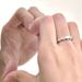New Style Fresh And Cool Style Niche Design Honeycomb Honeycomb Geometric Diamond Ring Simple Closed Ring Ring Female Model_ipsvogv.com