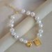 Baroque Natural Freshwater Pearl Bracelet, Female Unique Design, High Grade Love Beaded Bracelet_ipsvogv.com