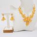 Hot Selling Dubai Luxury Jewelry Set, Bride's Wedding Necklace, Earrings 2-piece Set_ipsvogv.com