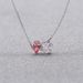 Love Forever Accompany The Heart Necklace Female Element Crystal Clavicle Necklace Female_ipsvogv.com