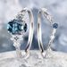 Sanjie High-end Fashion Set With Inlaid Synthetic Alexandrite Ring_ipsvogv.com