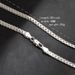 QSZB Necklace 5mm 50cm Men Jewelry Wholesale New Fashion stamp sier color Big Long Wide Tendy Male Full Side Chain For_ipsvogv.com