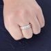 Personality Hip Hop Rectangular Full Zircon Ring Men And Women Couple Simple Jewelry Ring Jewelry_ipsvogv.com