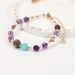 Little Star Irregular Amethyst Natural Stone Bracelet Hand String Female Beads Adjustable_ipsvogv.com